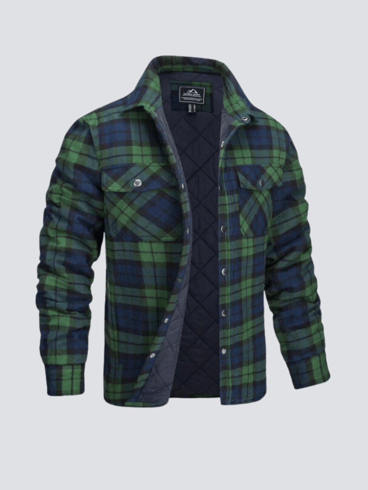 Iver™ - Gestreifte Flanelljacke