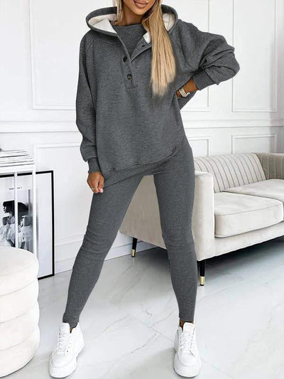 Scarlett™ – Lässiger und bequemer Sweatshirt-Anzug mit Kapuze