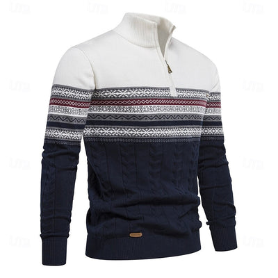 Bale™ - Lässiger Herrenpullover mit Ethno-Muster