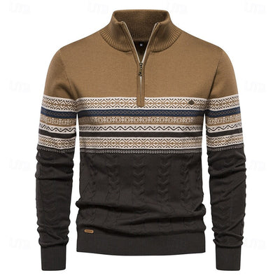 Bale™ - Lässiger Herrenpullover mit Ethno-Muster