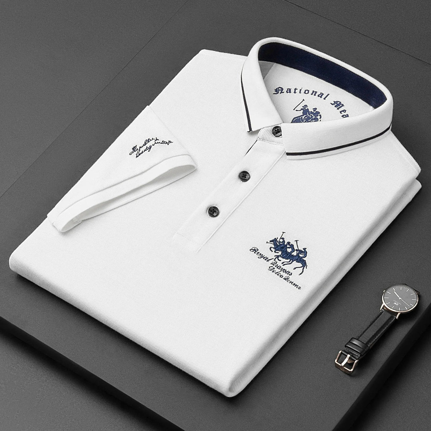 Santoni™ Elegantes Polo für Herren